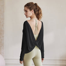 Load image into Gallery viewer, Reversible Yoga Cover-Up Top