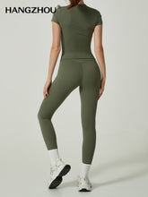 Load image into Gallery viewer, Womens Yoga Outfit Fitness Set
