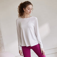 Load image into Gallery viewer, Reversible Yoga Cover-Up Top