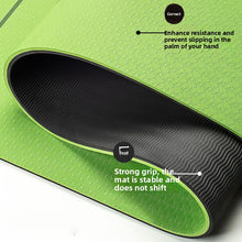 Load image into Gallery viewer, TPE Yoga Exercise Mat with Non-Slip Shock Absorption