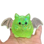Halloween Pumpkin Bat Squishy Toy
