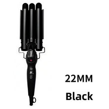 Load image into Gallery viewer, Three Barrel Hair Curler Ceramic Wave Styling Iron

