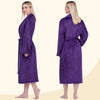 Pavilia Plush Fleece Bathrobe