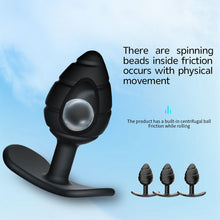 Load image into Gallery viewer, Silicone Anal Plug Vibrator with Double Vibration Modes
