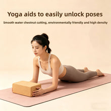 Load image into Gallery viewer, Customizable Natural Cork Yoga Block High-Density Non-Shedding
