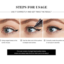Load image into Gallery viewer, O.Two.O Waterproof Cat Eye Eyeliner
