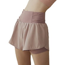 Load image into Gallery viewer, Womens High Waist Breathable Yoga Training Shorts
