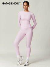 Load image into Gallery viewer, Womens Yoga Outfit Fitness Set
