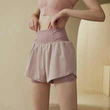 Load image into Gallery viewer, Womens High Waist Breathable Yoga Training Shorts
