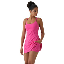 Load image into Gallery viewer, High-Waisted Sports Yoga Dress with Built-In Shorts
