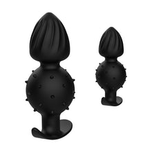 Load image into Gallery viewer, Silicone Anal Plug Vibrator with Double Vibration Modes
