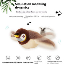 Load image into Gallery viewer, Flapping Bird Cat  Toy
