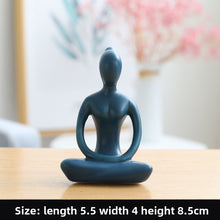 Load image into Gallery viewer, Modern Ceramic Yoga Girl Figurine
