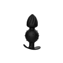 Load image into Gallery viewer, Silicone Anal Plug Vibrator with Double Vibration Modes
