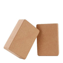 Load image into Gallery viewer, Customizable Natural Cork Yoga Block High-Density Non-Shedding
