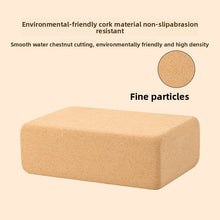 Load image into Gallery viewer, Customizable Natural Cork Yoga Block High-Density Non-Shedding
