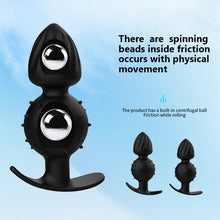 Load image into Gallery viewer, Silicone Anal Plug Vibrator with Double Vibration Modes
