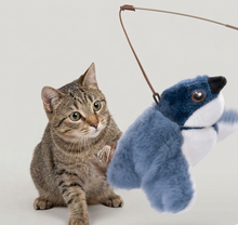 Load image into Gallery viewer, Flapping Bird Cat  Toy
