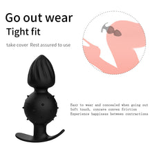 Load image into Gallery viewer, Silicone Anal Plug Vibrator with Double Vibration Modes

