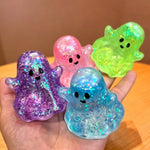 Halloween Pumpkin Bat Squishy Toy