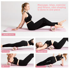 Load image into Gallery viewer, EVA Hollow Yoga Roller Muscle Recovery Foam Cylinder

