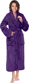 Pavilia Plush Fleece Bathrobe