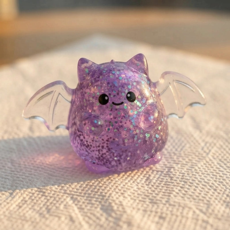 Halloween Pumpkin Bat Squishy Toy