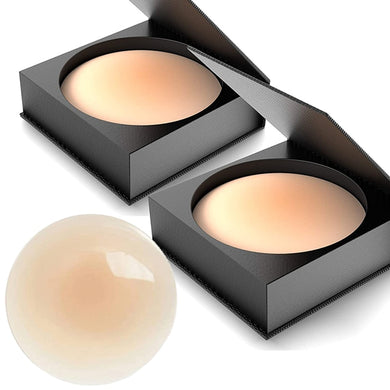 2Pcs Reusable Invisible Silicone Nipple Cover Self Adhesive Breast Chest Bra Pasties Pad Mat Stickers Accessories Lift for Woman - Live Life with Liz